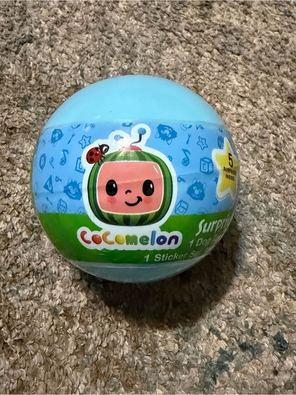 CoComelon Surprise Ball Toy - Blue/Green